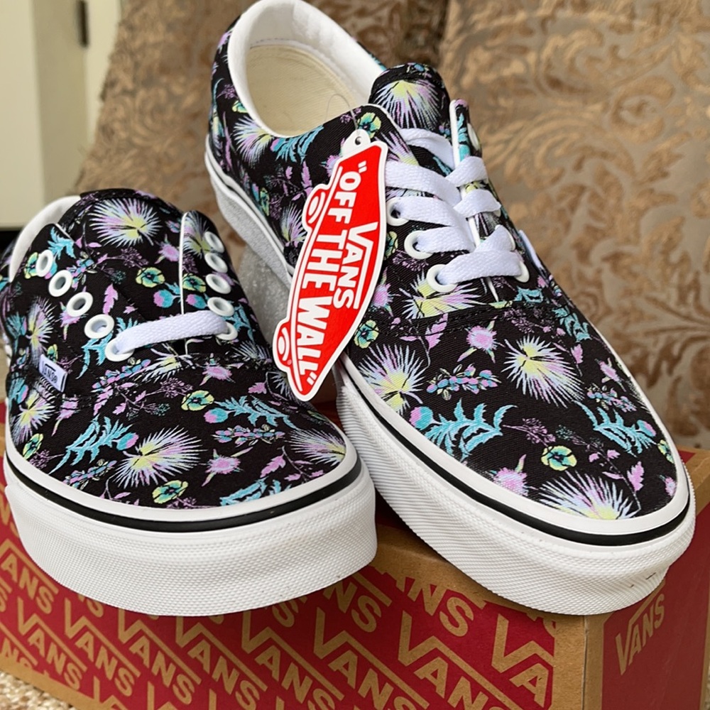 Vans Era Paradise Floral Black/True White WMNS - Picture 9 of 16